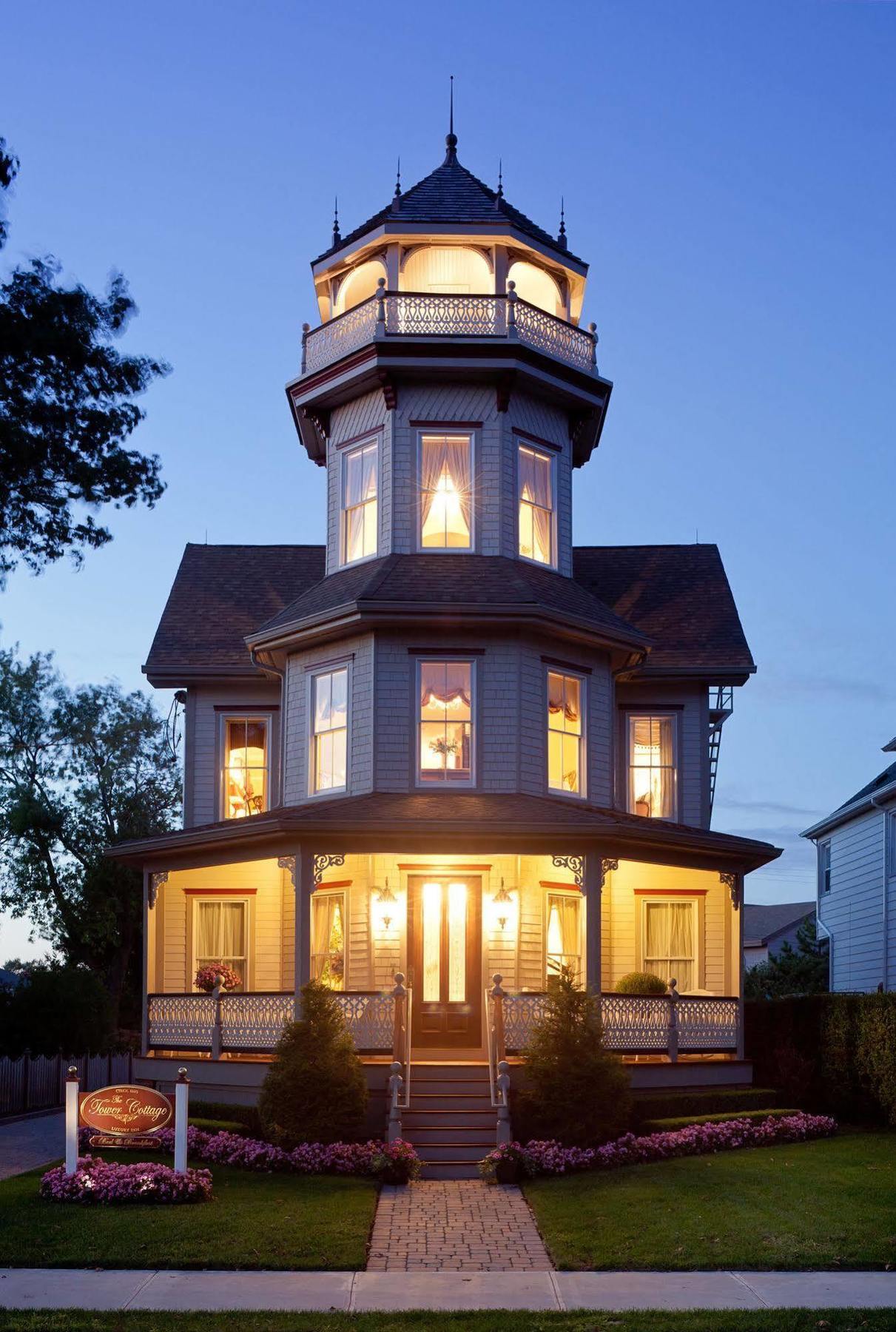 The Tower Cottage Bed And Breakfast Point Pleasant Beach Bagian luar foto